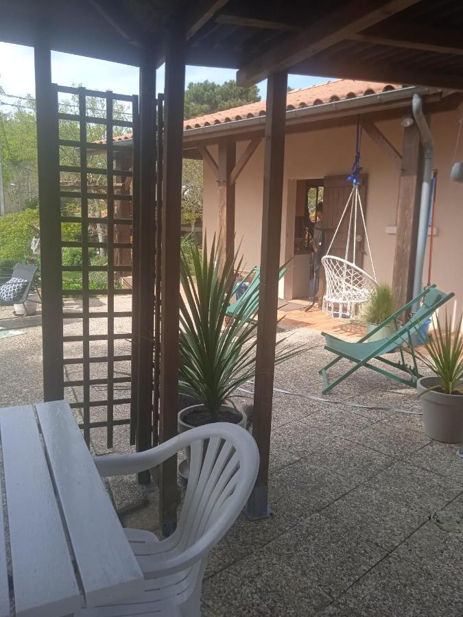 Maison Au Dessus Du Lac De Biscarrosse Luaran gambar